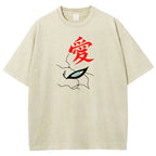 Naruto Unisex Fit Washed T-Shirt 2504014317