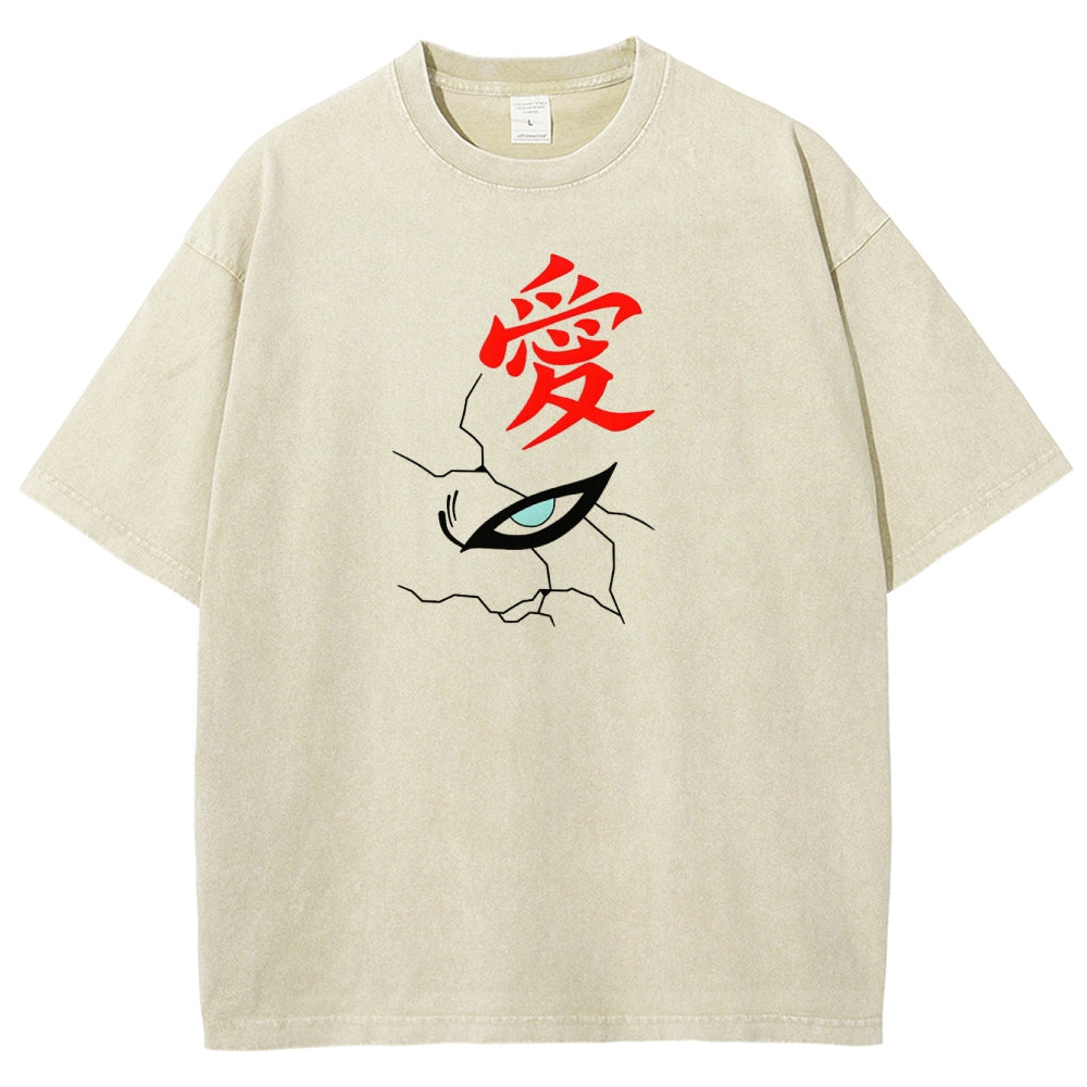 Naruto Unisex Fit Washed T-Shirt 2504014317