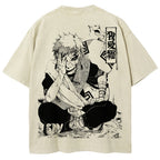 Naruto Unisex Fit Washed T-Shirt 2504014317