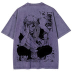 Naruto Unisex Fit Washed T-Shirt 2504014317