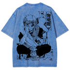 Naruto Unisex Fit Washed T-Shirt 2504014317