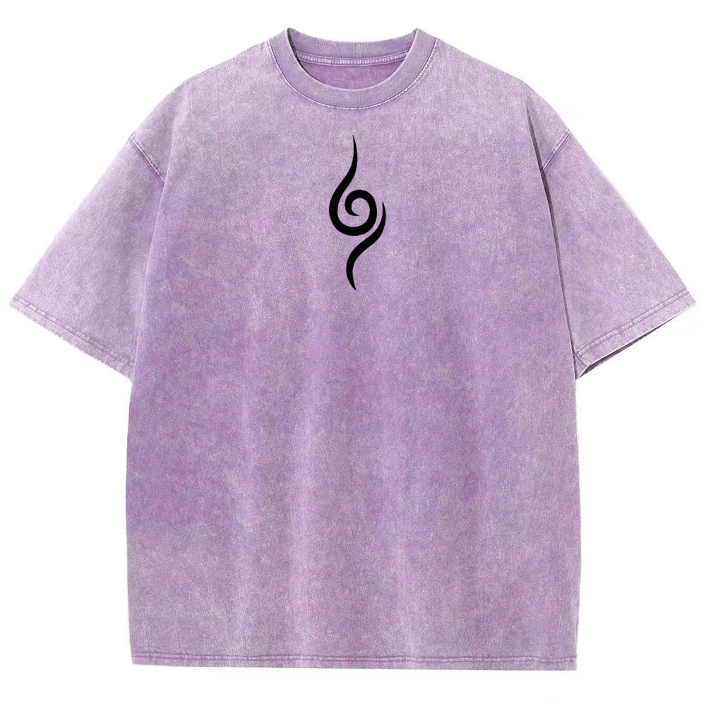Naturo 𝑲𝒂𝒌𝒂𝒔𝒉𝒊 𝑯𝒂𝒕𝒂𝒌𝒆 Unisex Fit Washed T-Shirt 2505011258