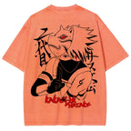 Naturo 𝑲𝒂𝒌𝒂𝒔𝒉𝒊 𝑯𝒂𝒕𝒂𝒌𝒆 Unisex Fit Washed T-Shirt 2505011258