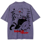 Naturo 𝑲𝒂𝒌𝒂𝒔𝒉𝒊 𝑯𝒂𝒕𝒂𝒌𝒆 Unisex Fit Washed T-Shirt 2505011258