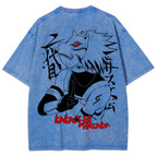 Naturo 𝑲𝒂𝒌𝒂𝒔𝒉𝒊 𝑯𝒂𝒕𝒂𝒌𝒆 Unisex Fit Washed T-Shirt 2505011258