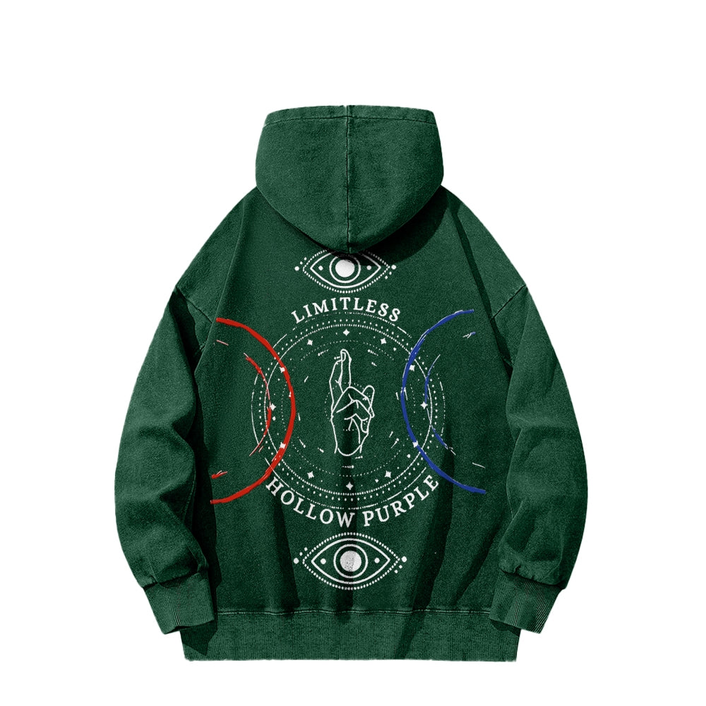 Jujutsu Kaisen Casual Washed Hoodies 2506023263