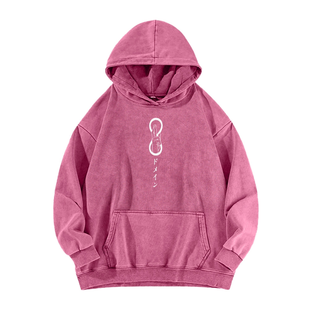Jujutsu Kaisen Casual Washed Hoodies 2506023263