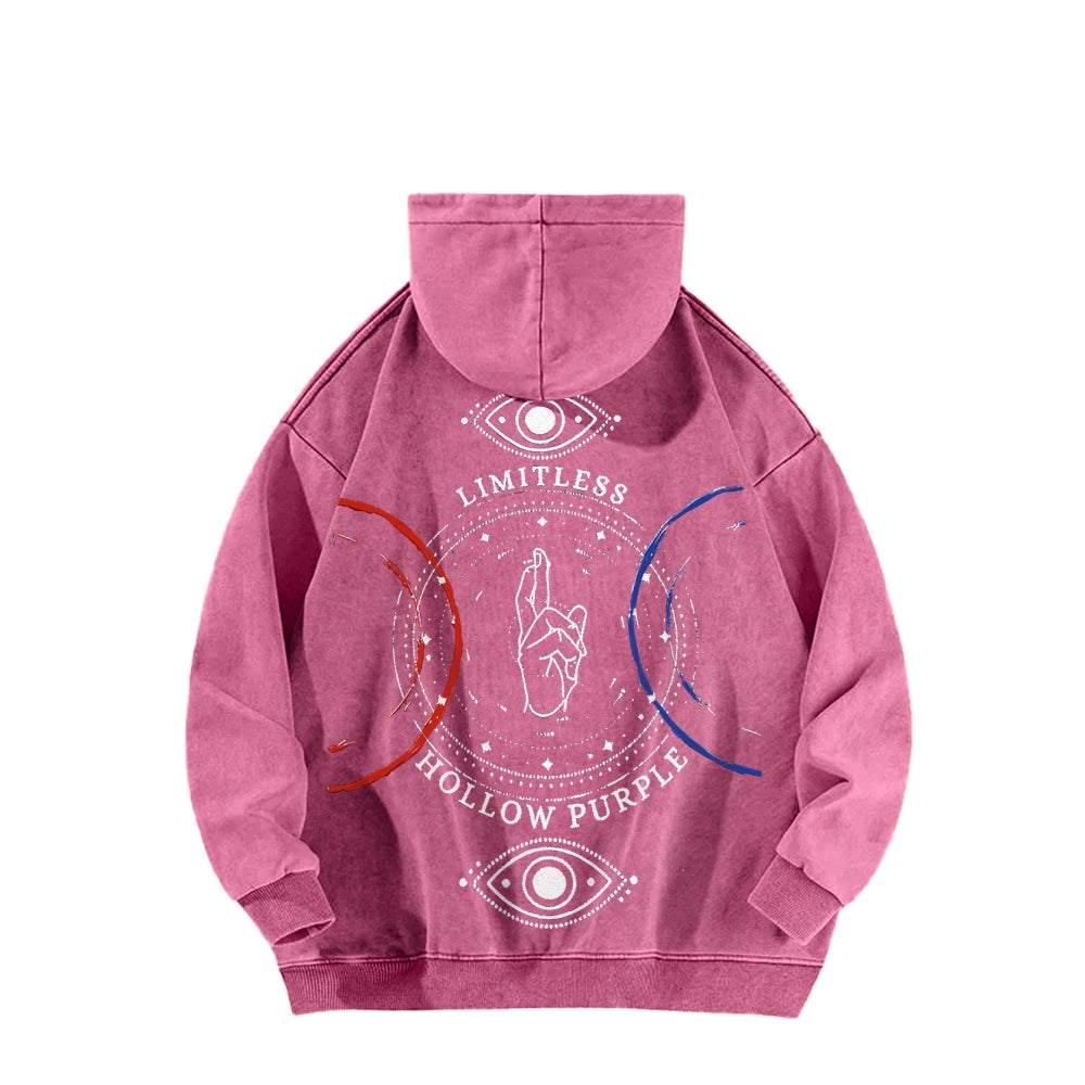 Jujutsu Kaisen Casual Washed Hoodies 2506023263