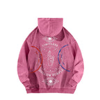 Jujutsu Kaisen Casual Washed Hoodies 2506023263