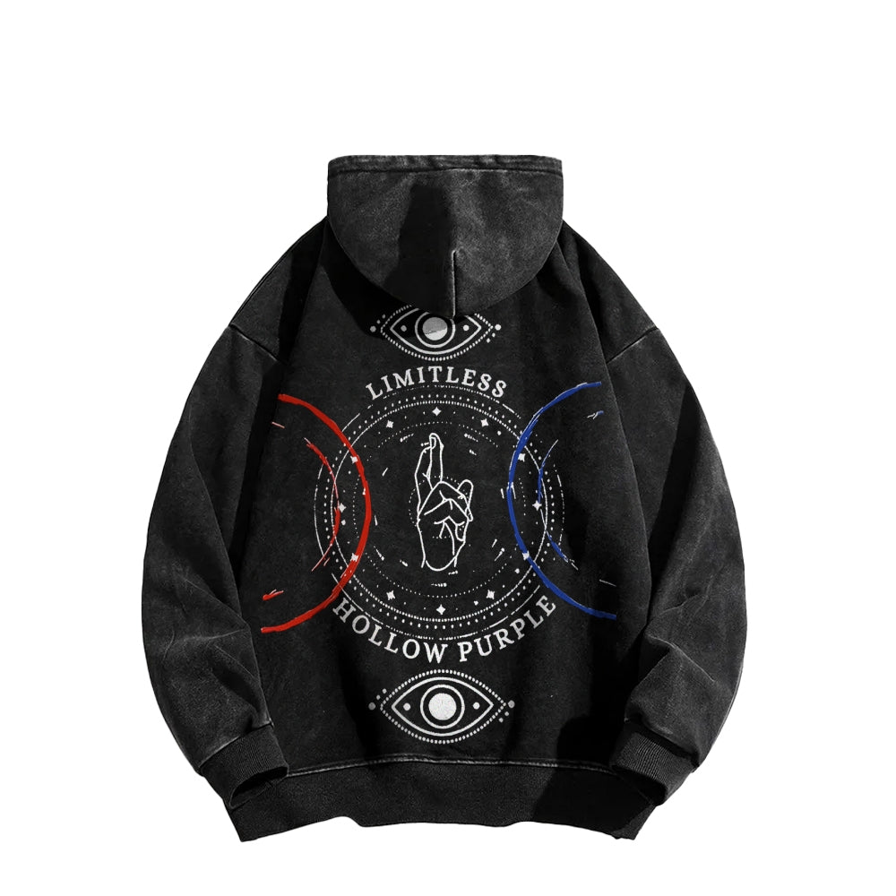 Jujutsu Kaisen Casual Washed Hoodies 2506023263