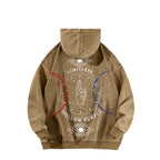Jujutsu Kaisen Casual Washed Hoodies 2506023263