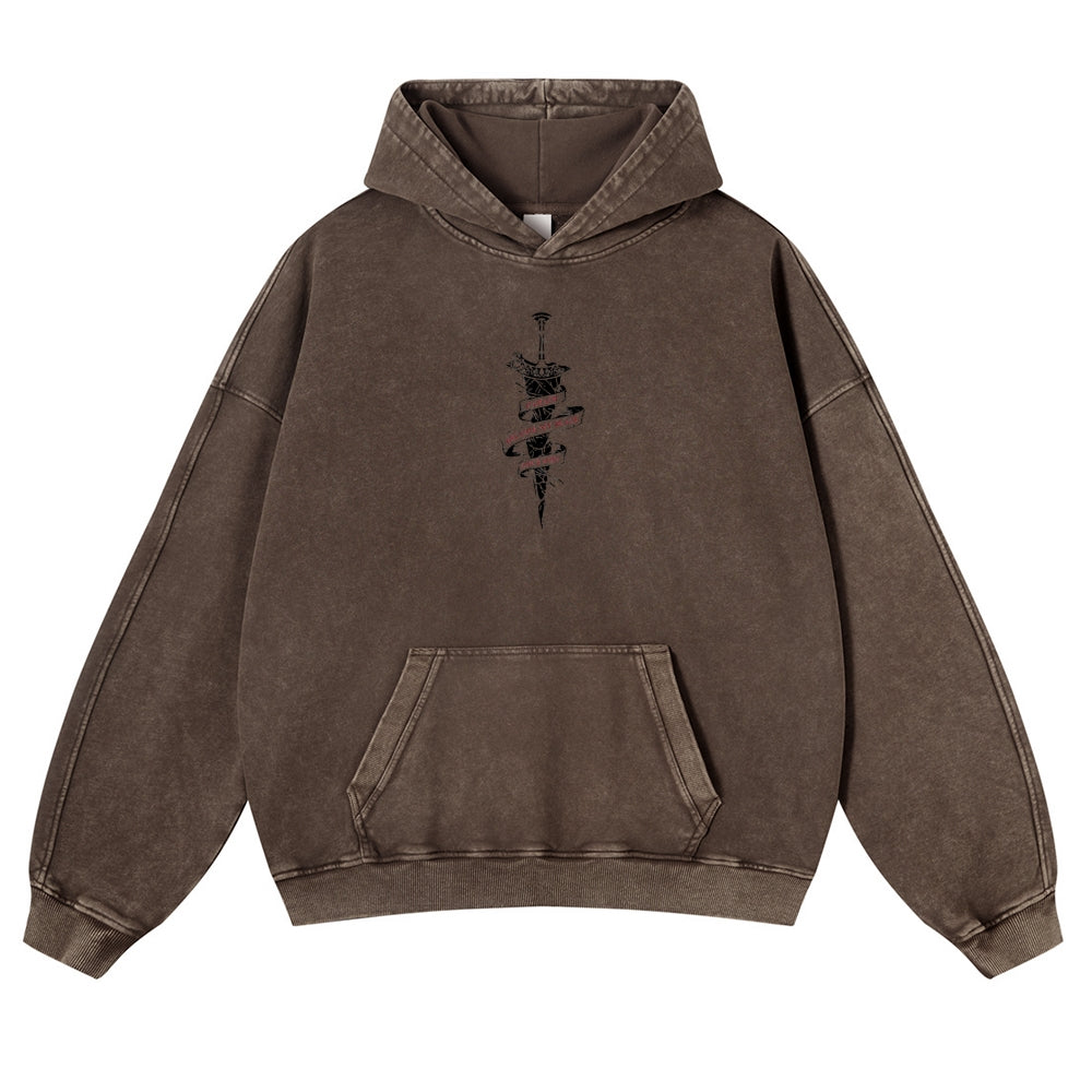 Elden Ring Casual Washed Hoodies 2506023721