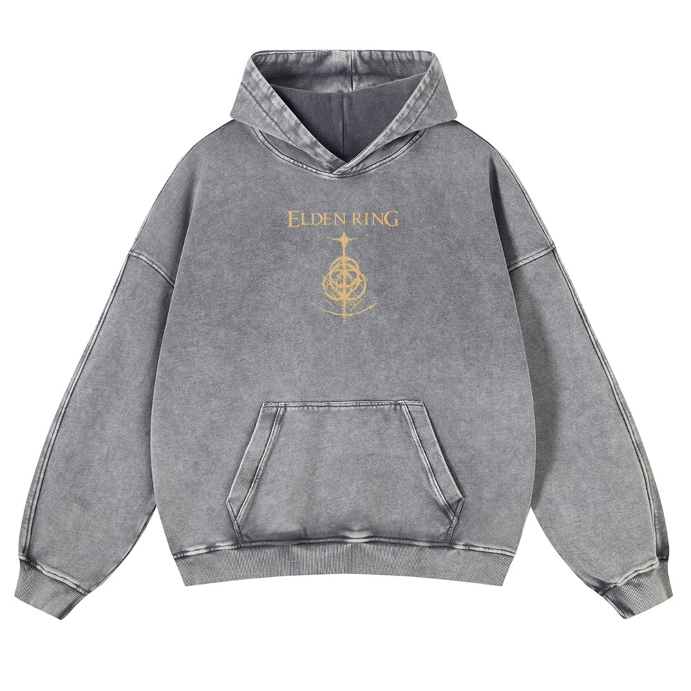 Elden Ring Casual Washed Hoodies 2506023731
