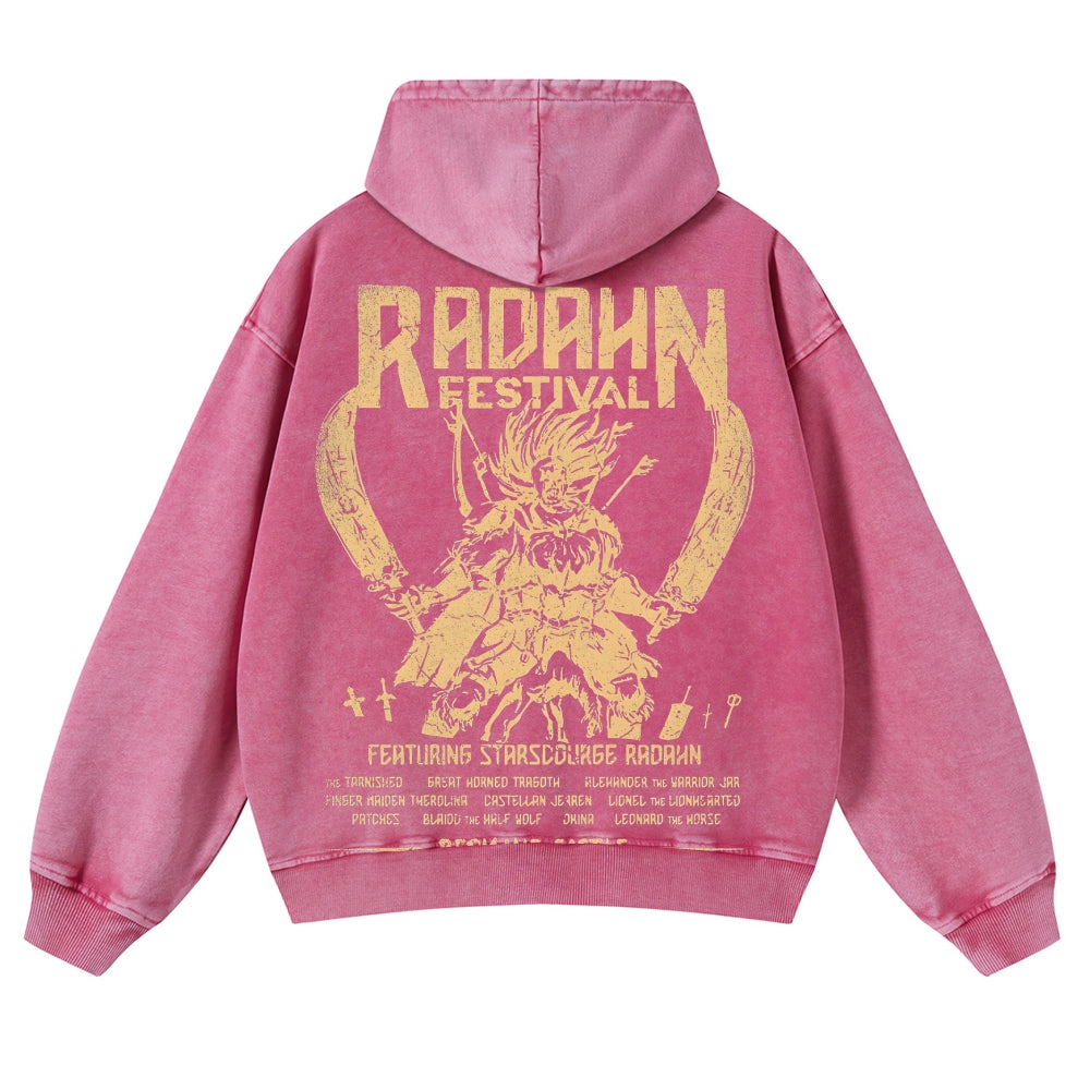 Elden Ring Casual Washed Hoodies 2506023731
