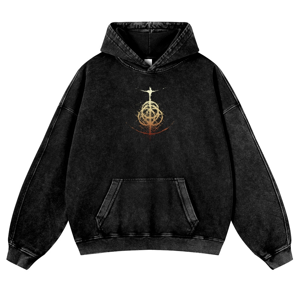 Elden Ring Casual Washed Hoodies 2506023829