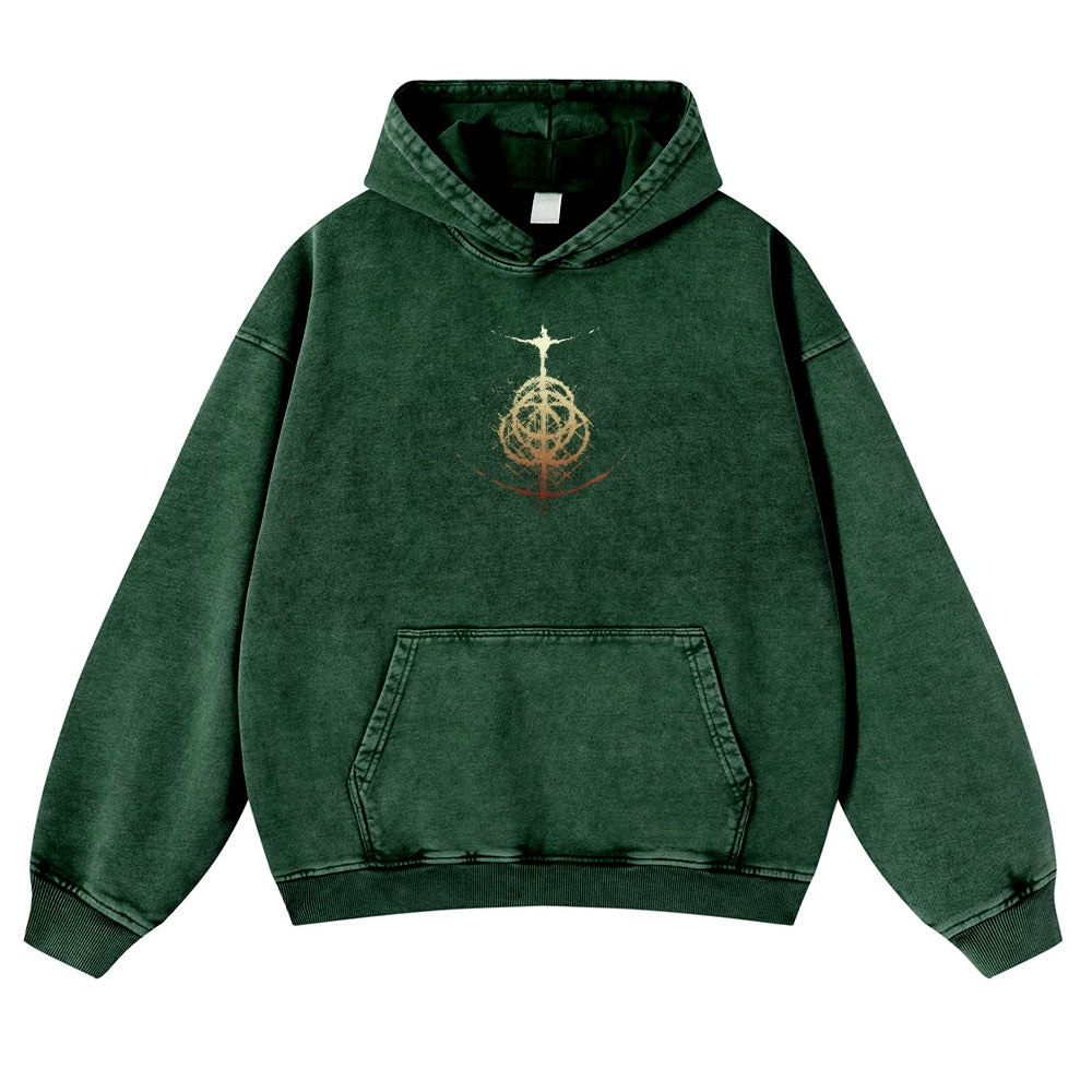 Elden Ring Casual Washed Hoodies 2506023829