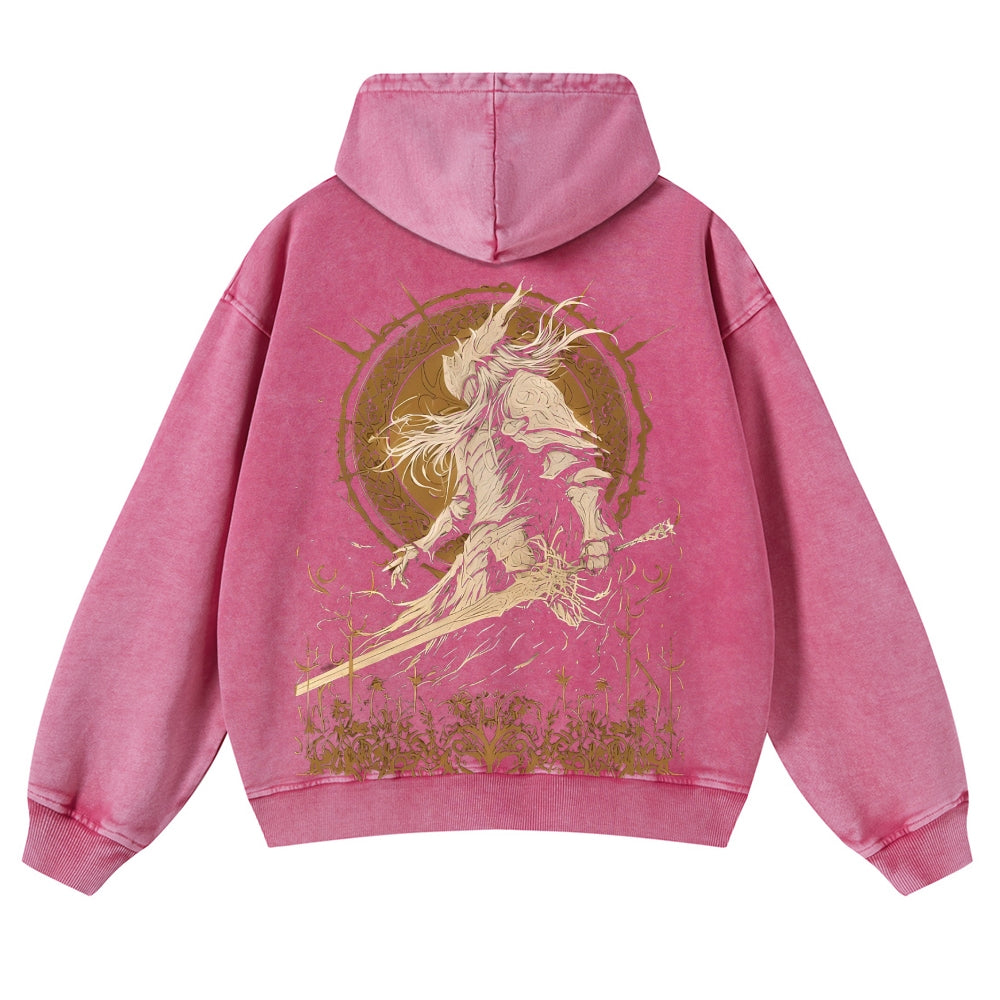 Elden Ring Casual Washed Hoodies 2506023829