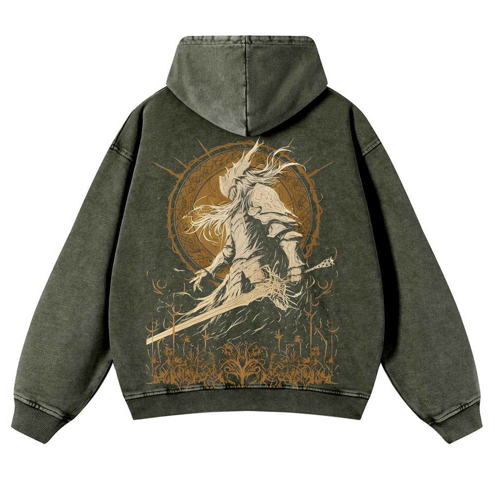 Elden Ring Casual Washed Hoodies 2506023829