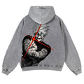 Jujutsu Kaisen Gojo Satoru Casual Washed Hoodies 2506023918