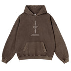 Jujutsu Kaisen Gojo Satoru Casual Washed Hoodies 2506023918