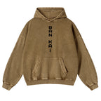 Bleach Vintage Rukia Kuchiki  Casual Washed Hoodies 2506023923