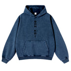 Bleach Vintage Rukia Kuchiki  Casual Washed Hoodies 2506023923
