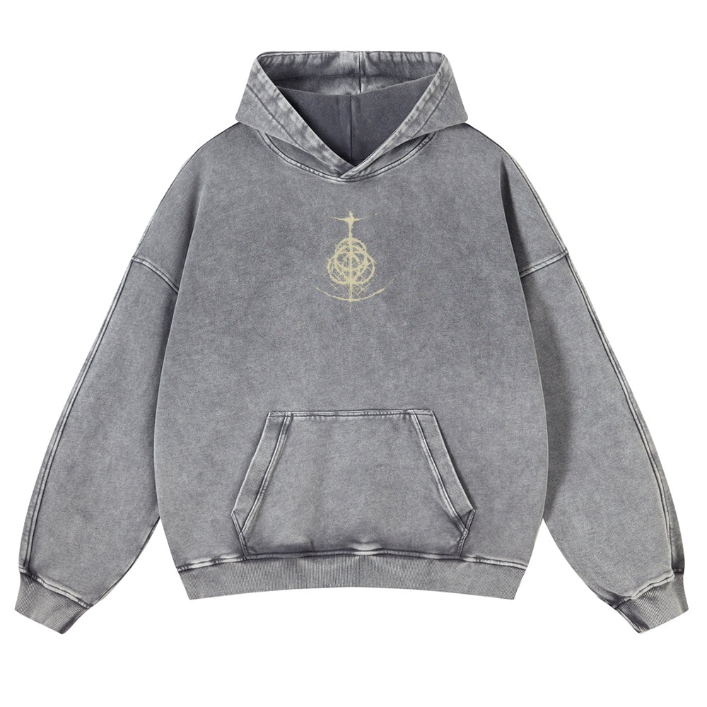 Elden Ring Casual Washed Hoodies 2506023927