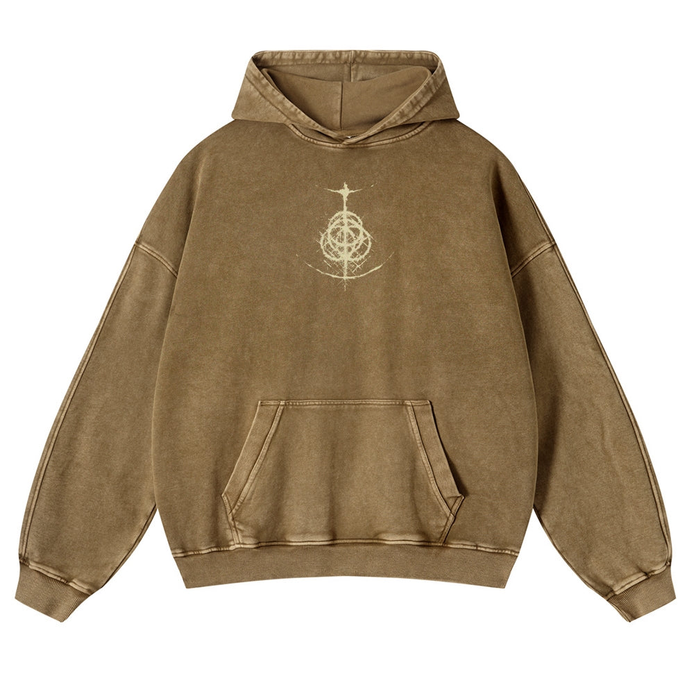 Elden Ring Casual Washed Hoodies 2506023927