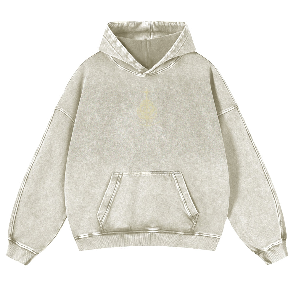 Elden Ring Casual Washed Hoodies 2506023927