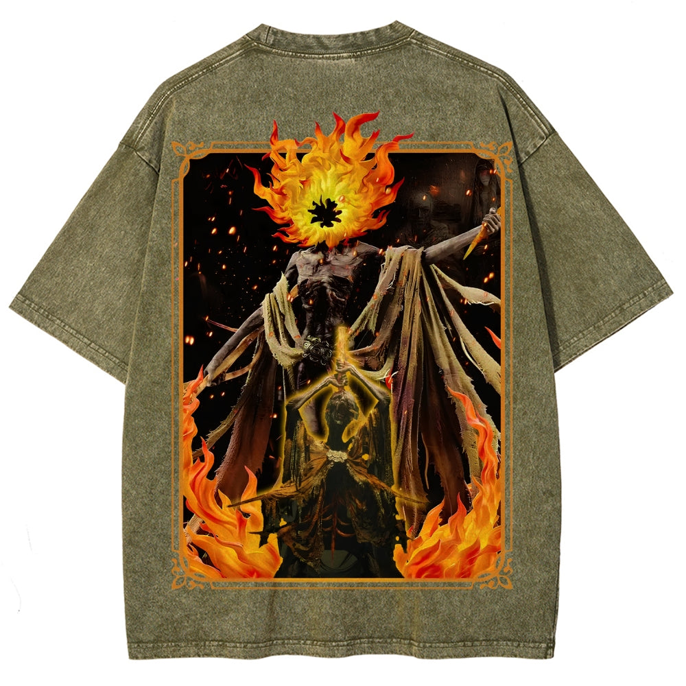 Elden RingUnisex Fit Washed T-Shirt 2507001118