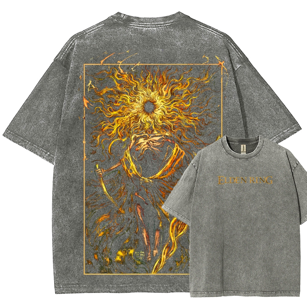 Elden RingUnisex Fit Washed T-Shirt 2507001136