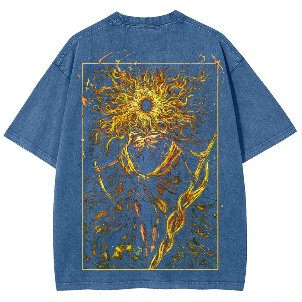 Elden RingUnisex Fit Washed T-Shirt 2507001136