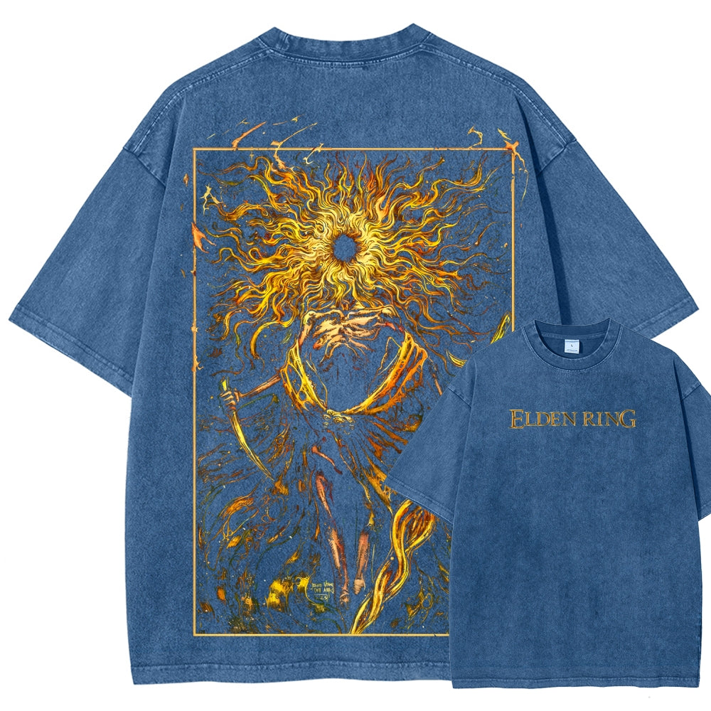 Elden RingUnisex Fit Washed T-Shirt 2507001136