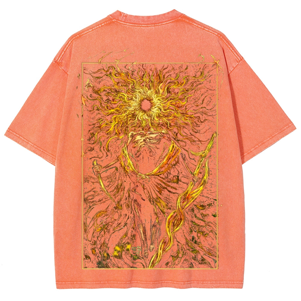 Elden RingUnisex Fit Washed T-Shirt 2507001136