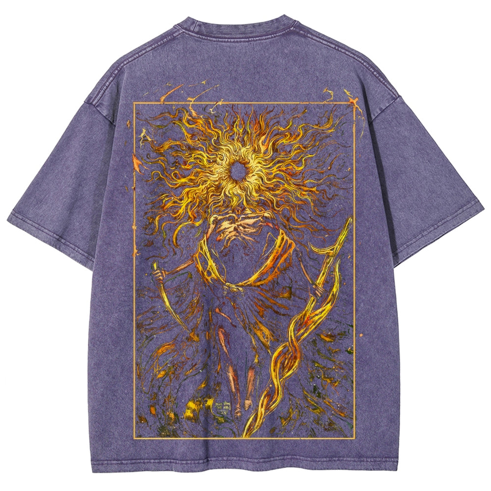 Elden RingUnisex Fit Washed T-Shirt 2507001136