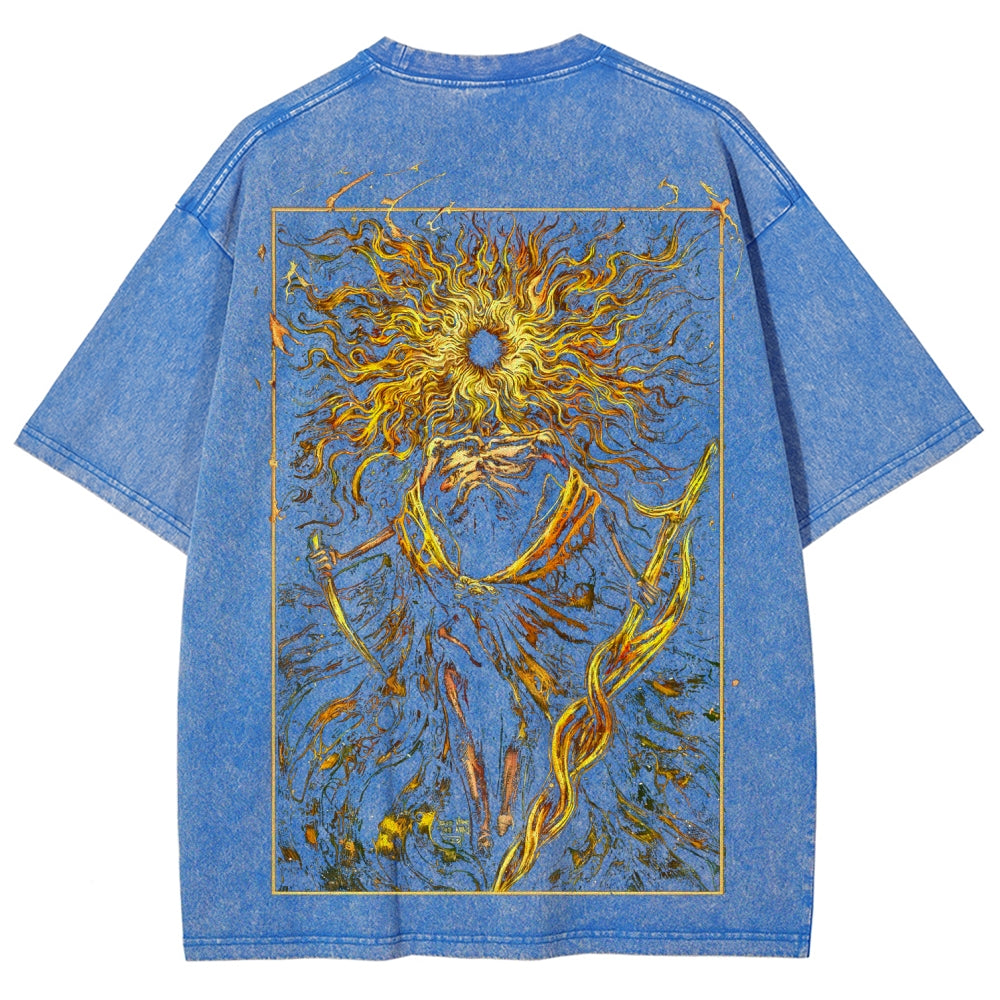 Elden RingUnisex Fit Washed T-Shirt 2507001136