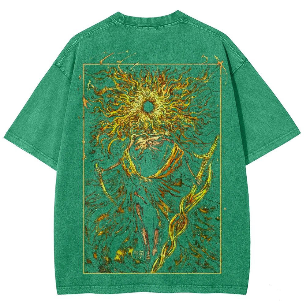 Elden RingUnisex Fit Washed T-Shirt 2507001136