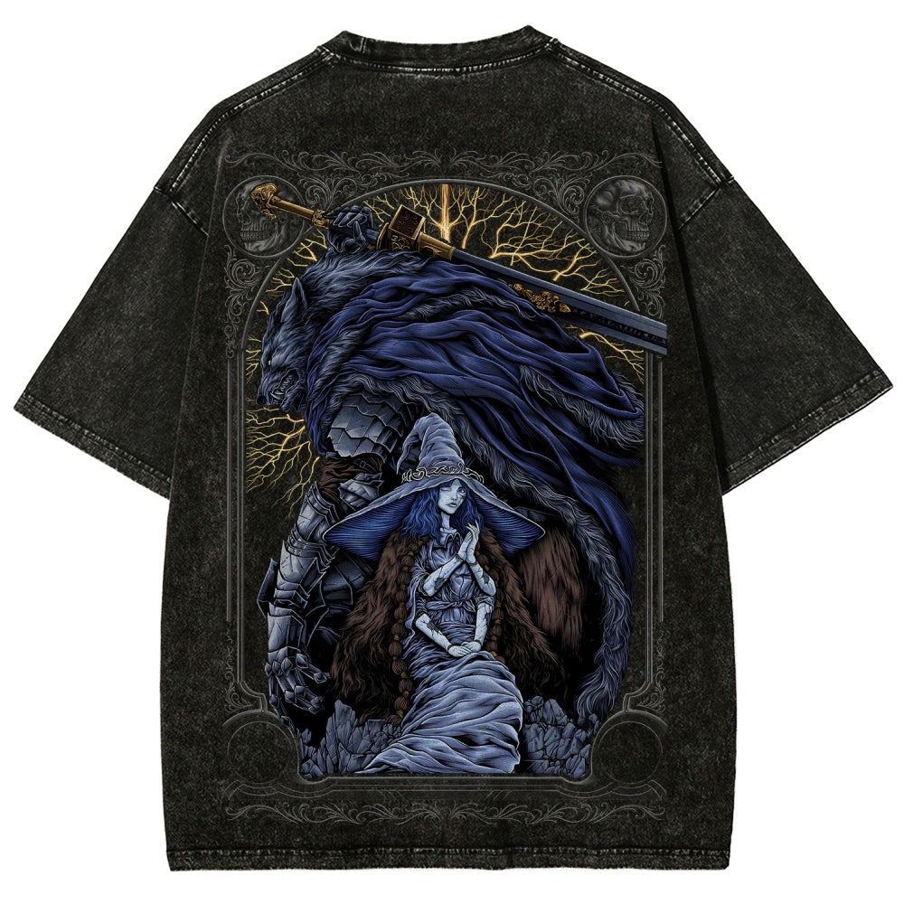 Elden RingUnisex Fit Washed T-Shirt 2507001142