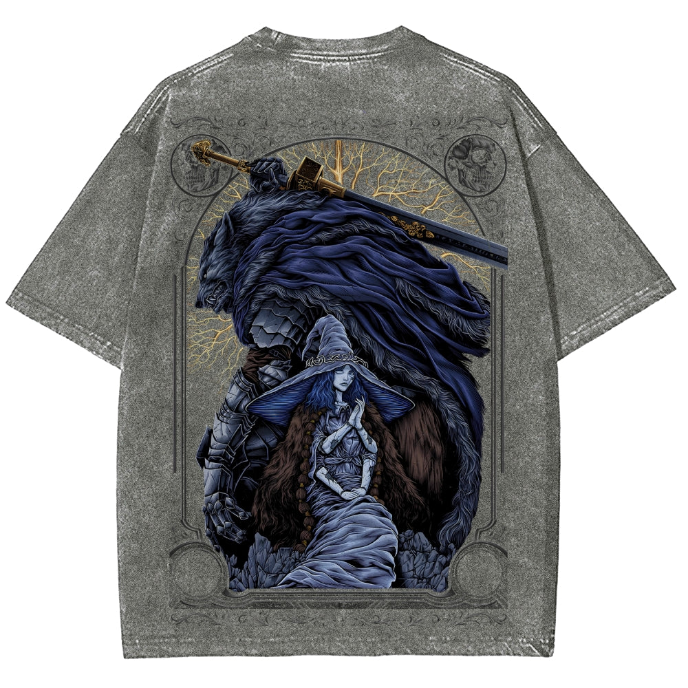 Elden RingUnisex Fit Washed T-Shirt 2507001142