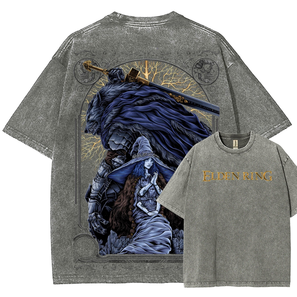 Elden RingUnisex Fit Washed T-Shirt 2507001142
