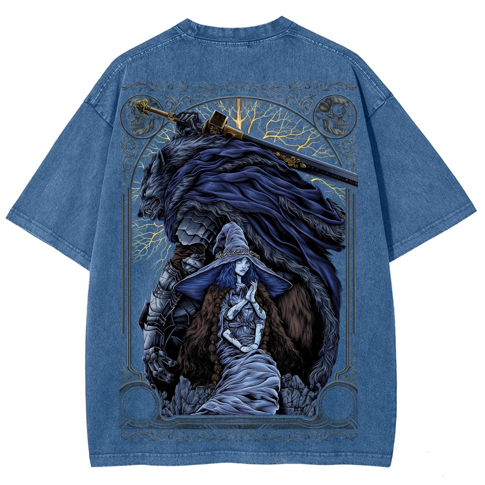 Elden RingUnisex Fit Washed T-Shirt 2507001142