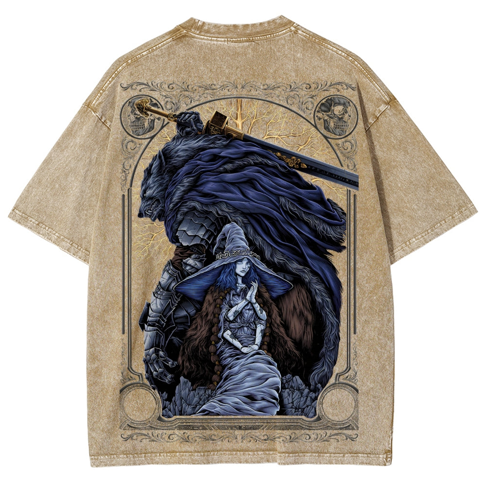 Elden RingUnisex Fit Washed T-Shirt 2507001142