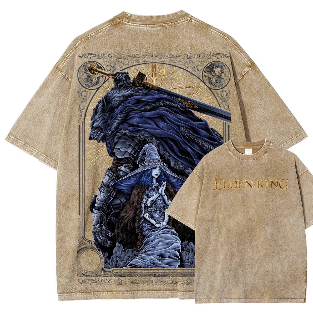 Elden RingUnisex Fit Washed T-Shirt 2507001142