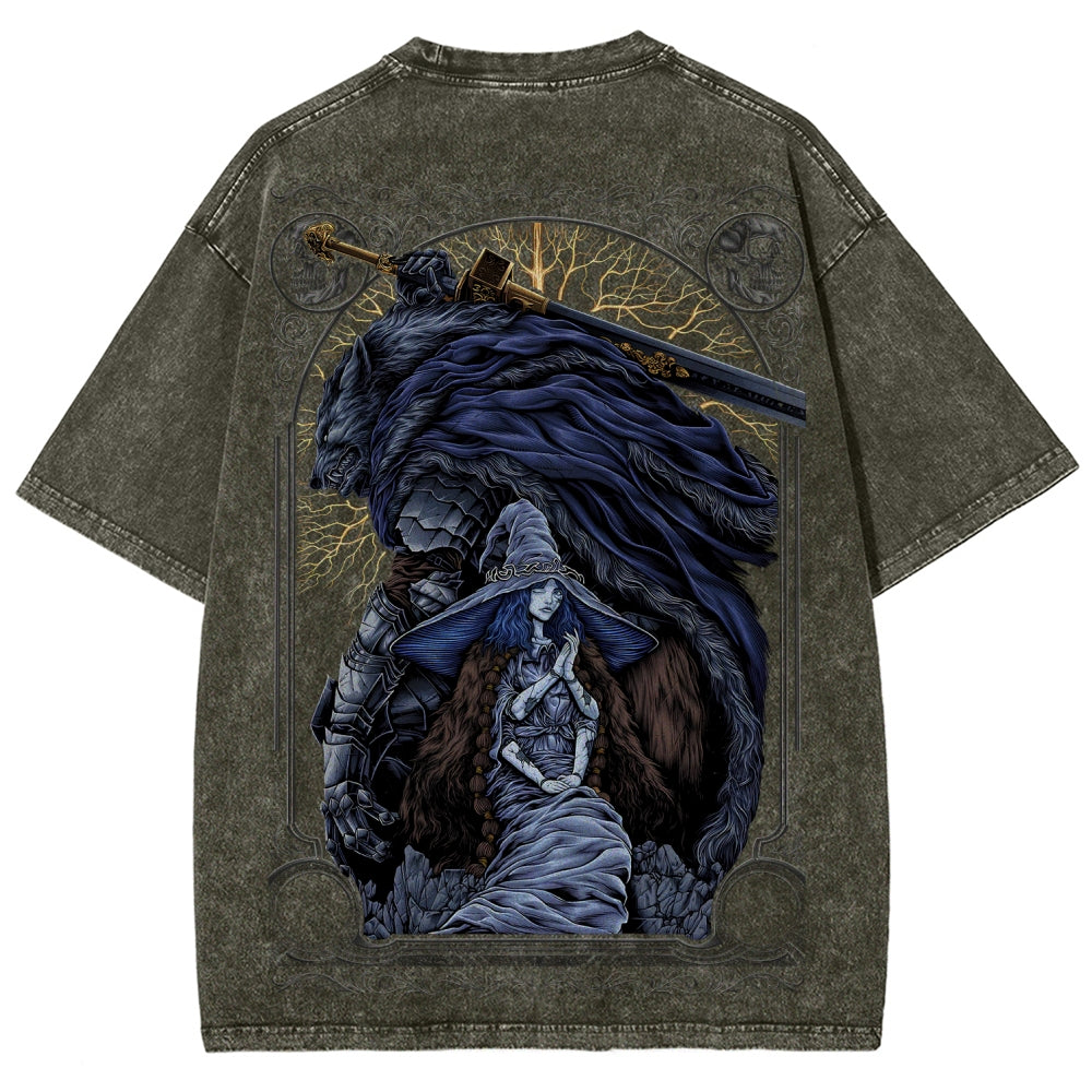 Elden RingUnisex Fit Washed T-Shirt 2507001142