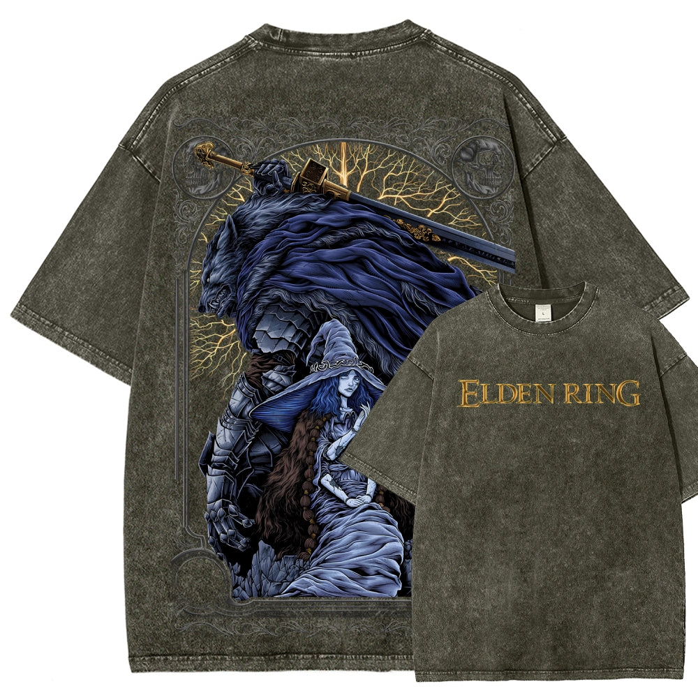 Elden RingUnisex Fit Washed T-Shirt 2507001142