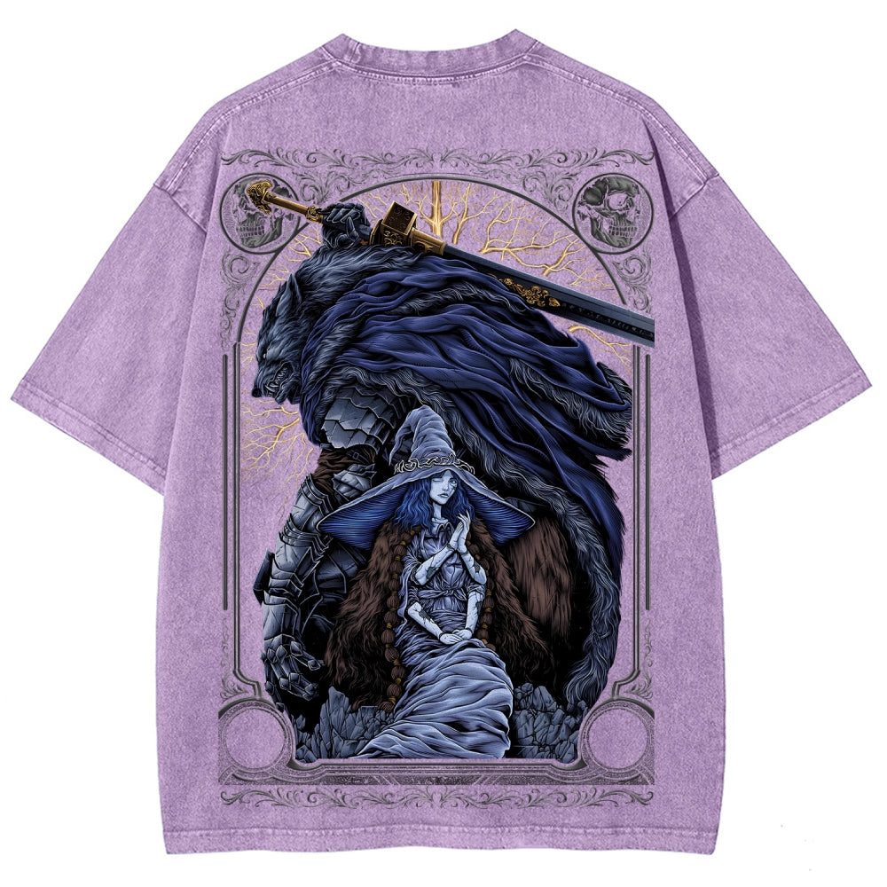 Elden RingUnisex Fit Washed T-Shirt 2507001142
