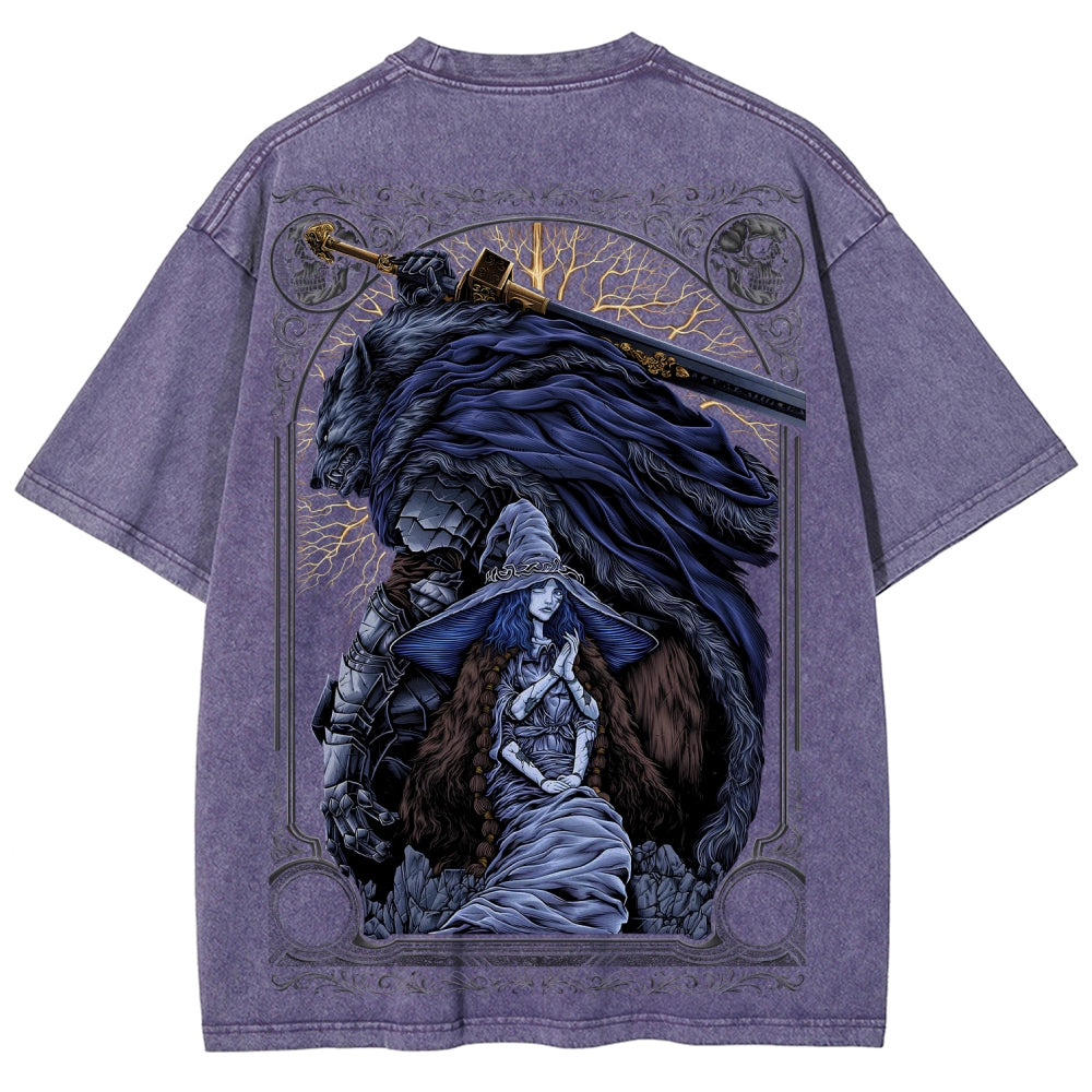 Elden RingUnisex Fit Washed T-Shirt 2507001142