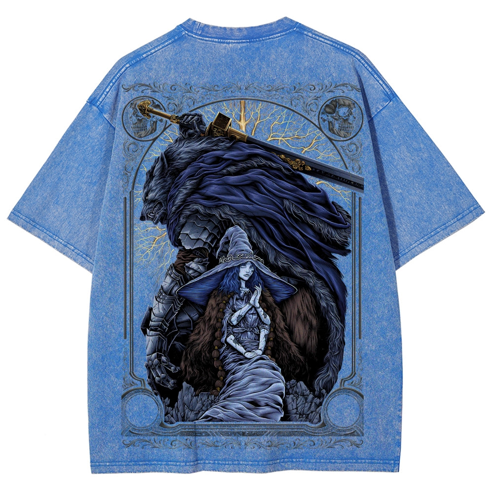 Elden RingUnisex Fit Washed T-Shirt 2507001142