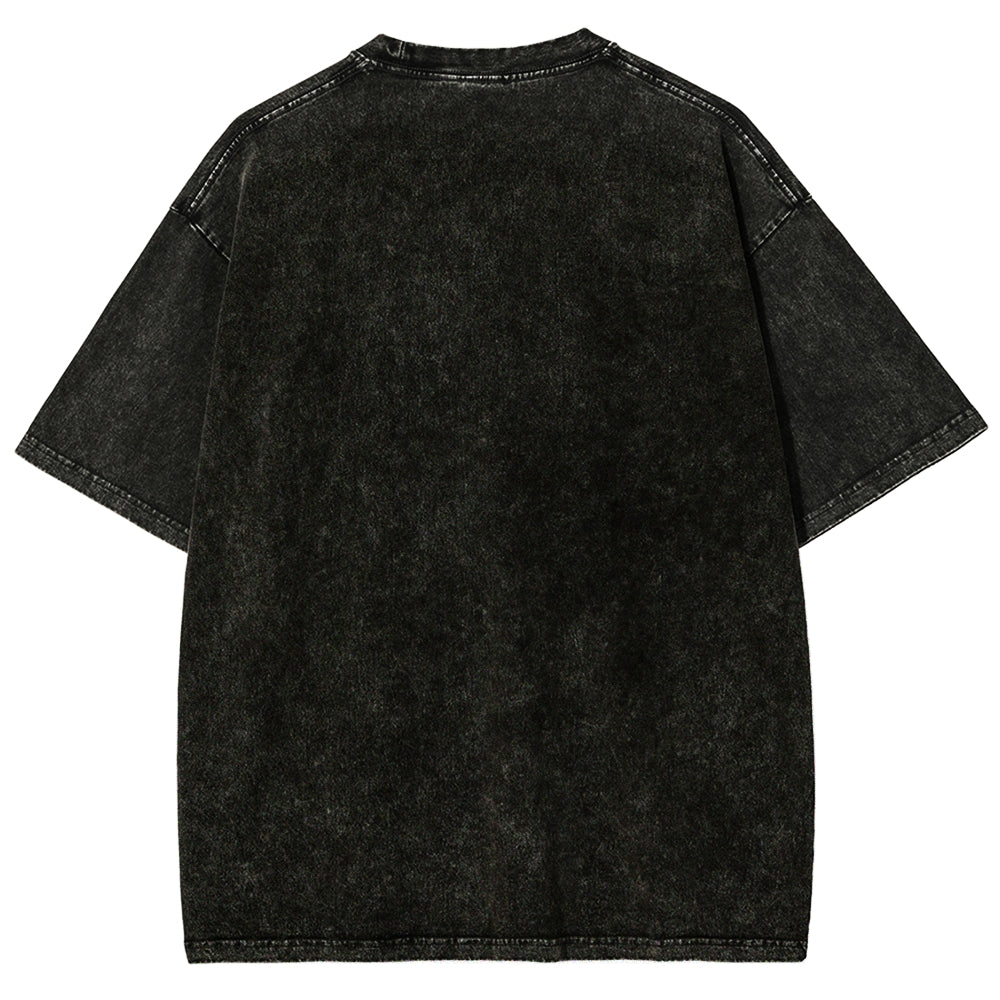 Demon Slayer Unisex Fit Washed T-Shirt 2507024201