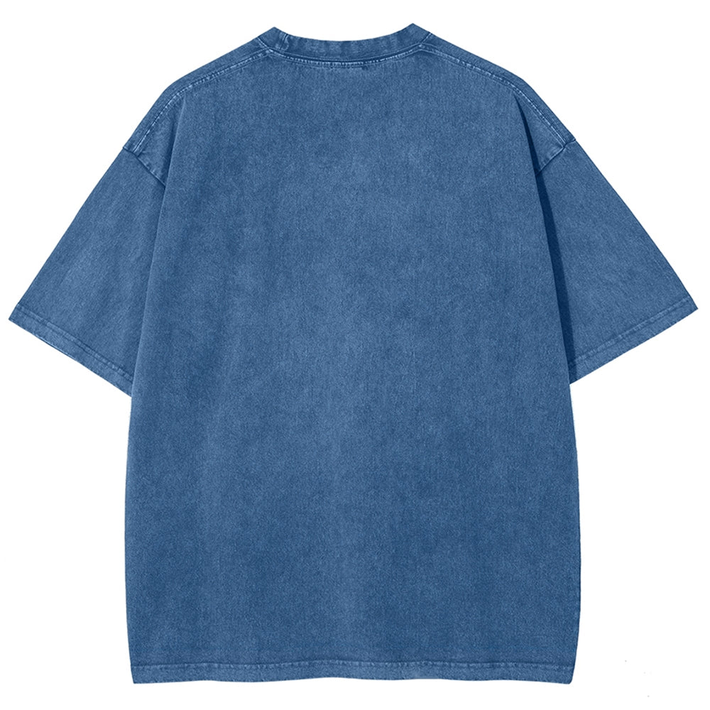 Demon Slayer Unisex Fit Washed T-Shirt 2507024163